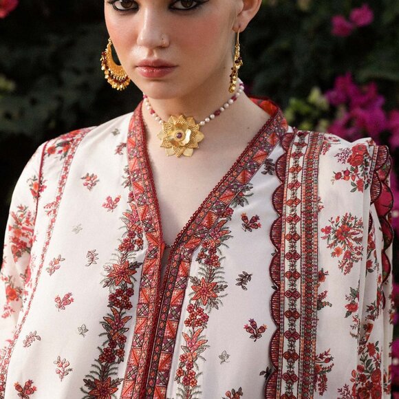 Hussain Rehar Designer Dress - Picture 4 of 16